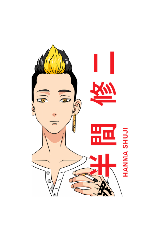 Regular Oversized T-shirt - TOKYO REVENGERS-10-01