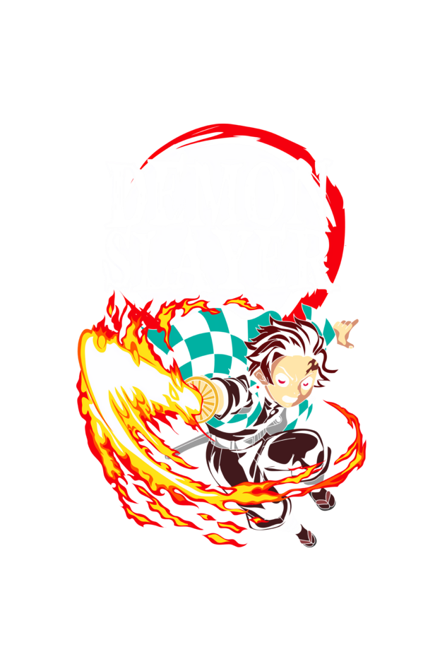 Regular Oversized T-shirt - Demon Slayer 06