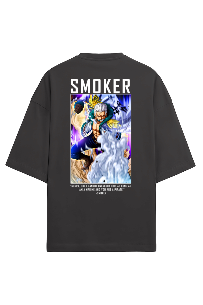 Terry Oversized T-shirt - One Piece SMOKER