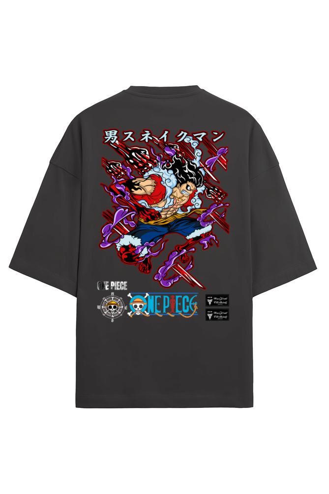 Terry Oversized T-shirt - One Piece 4. LUFFY 03