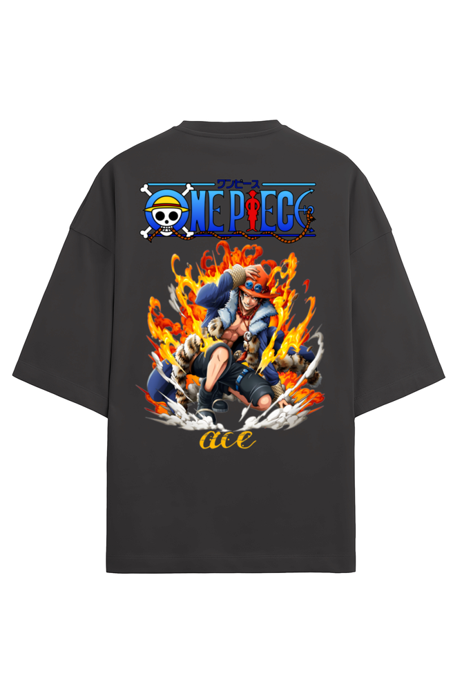 Terry Oversized T-shirt - One Piece ACE