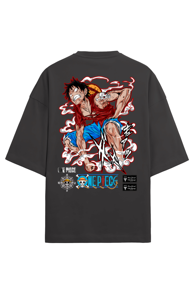 Terry Oversized T-shirt - One Piece 3.LUFFY 02