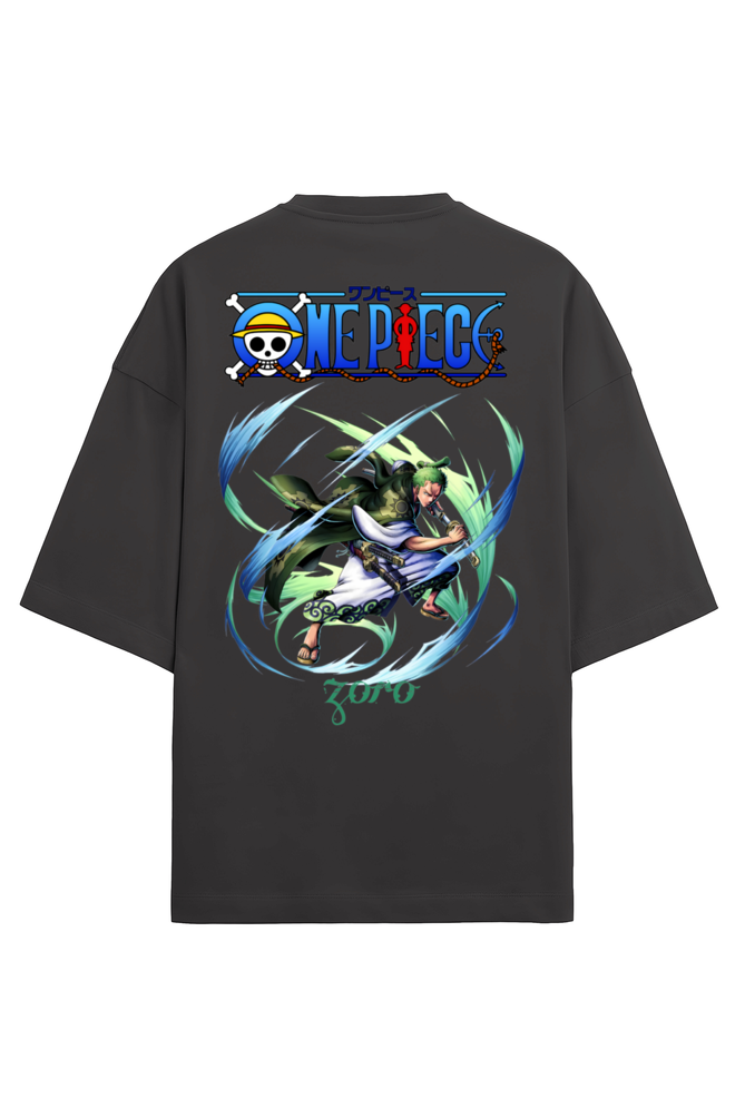 Terry Oversized T-shirt - One Piece ZORO