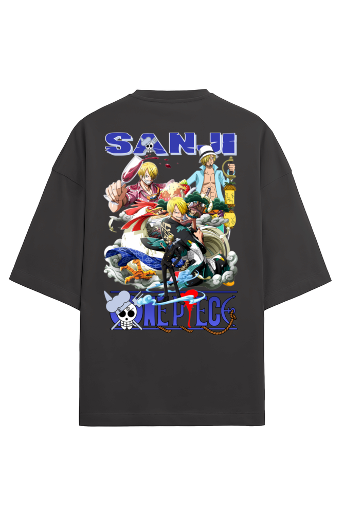 Terry Oversized T-shirt - One Piece SANJI 03