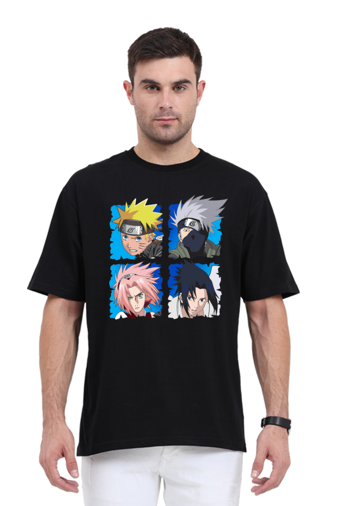 Regular Oversized T-shirt - NARUTO-12