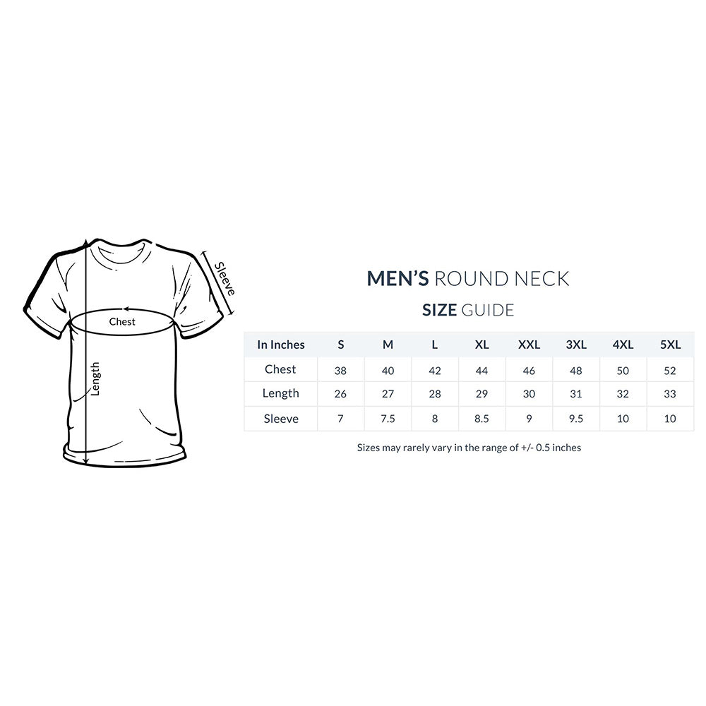 Unlimited - Round Neck Half Sleeve T-Shirt