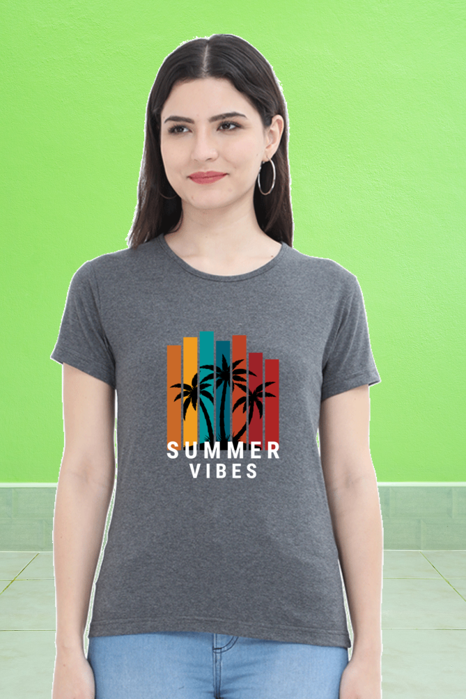 Regular T-Shirt - summer vibes with 7 colour
