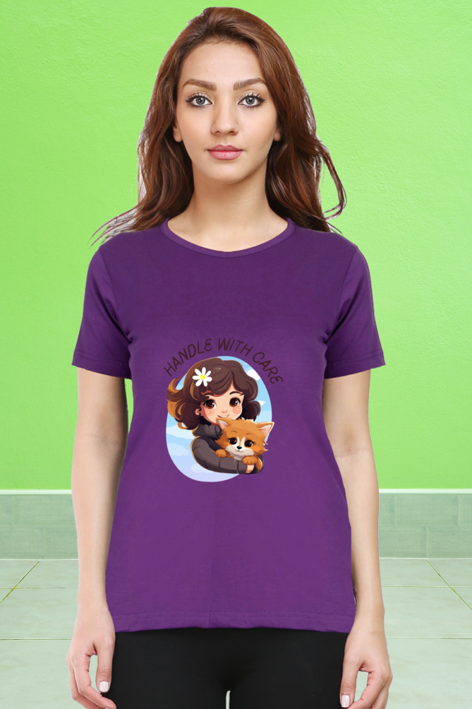 Regular T-Shirt - handle with care