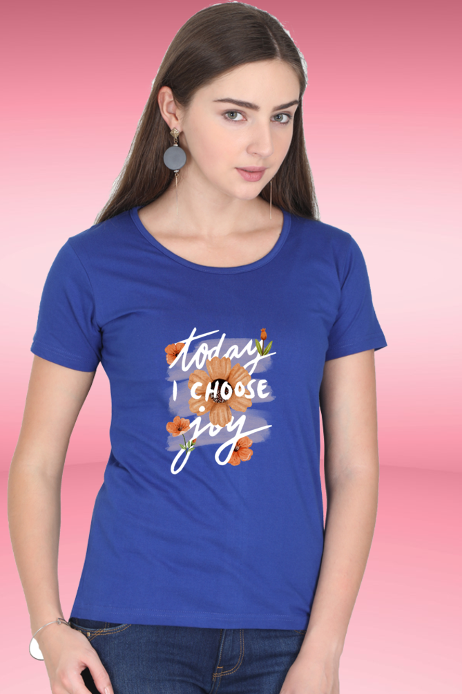 Regular T-Shirt - today i choose joy