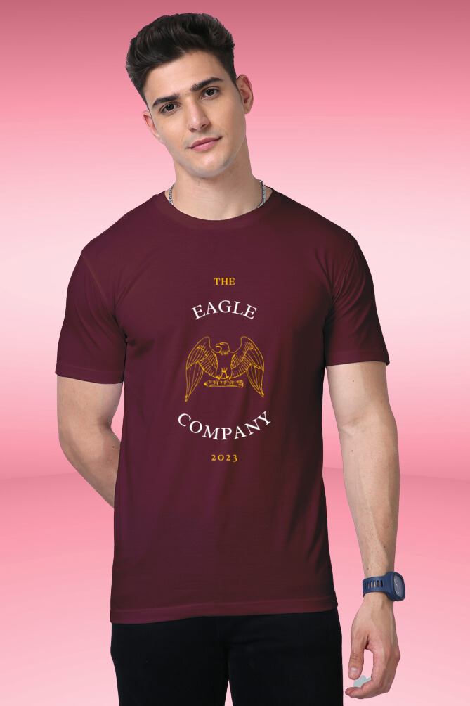 Premium T-Shirt - The eagle company -yellow
