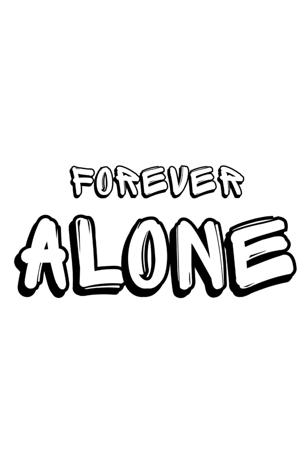 Regular T-Shirt - forever alone