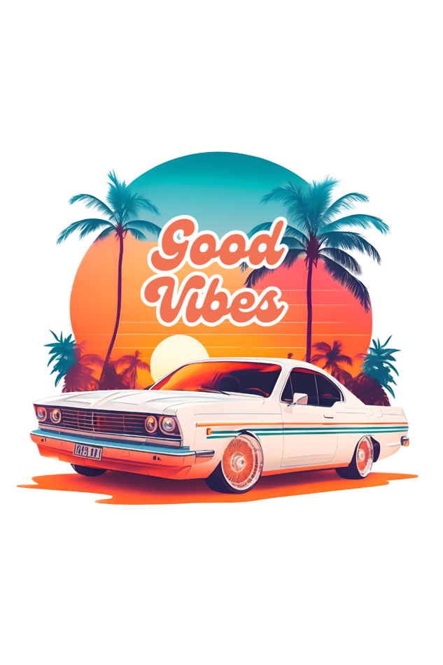 Regular T-Shirt - good vibes car