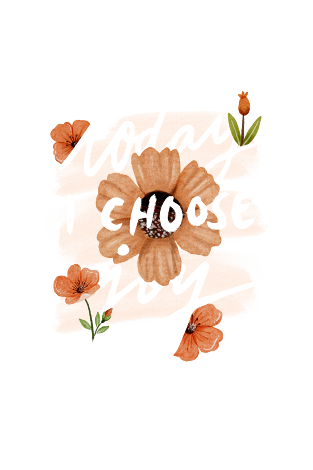 Regular T-Shirt - today i choose joy