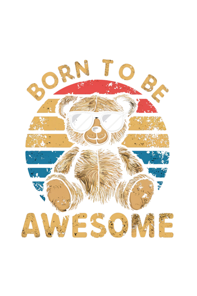 Regular T-Shirt - BORN TO BE AWESOME