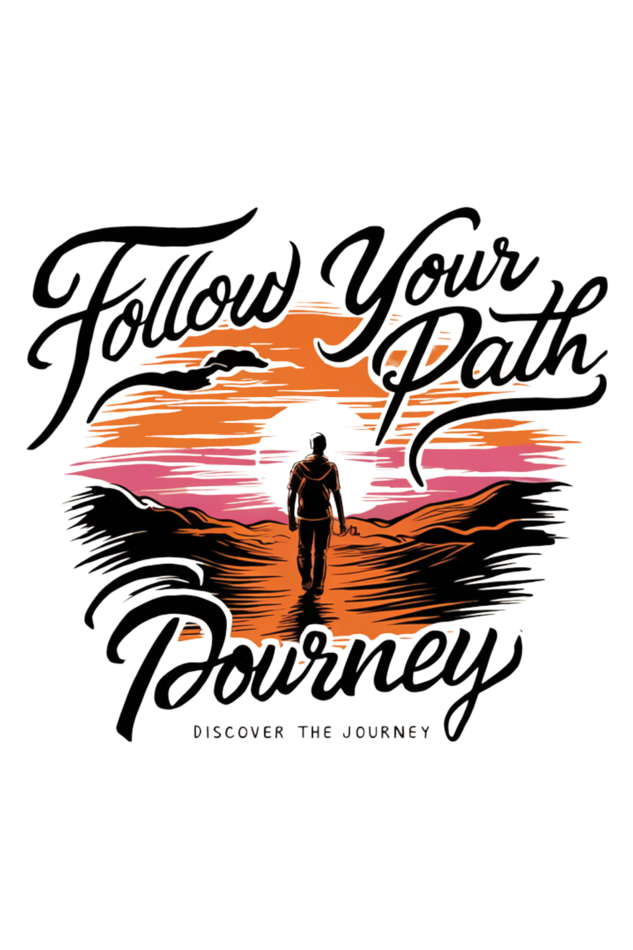 Regular T-Shirt - FOLLOW YOUR PATH