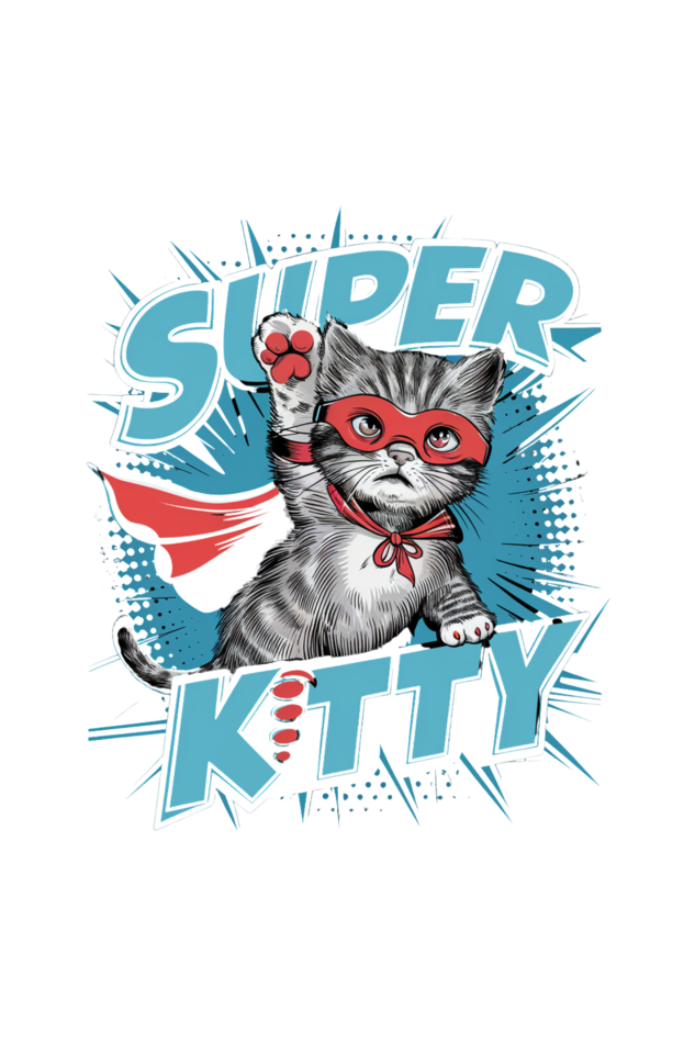 Regular T-Shirt - SUPER KITTY