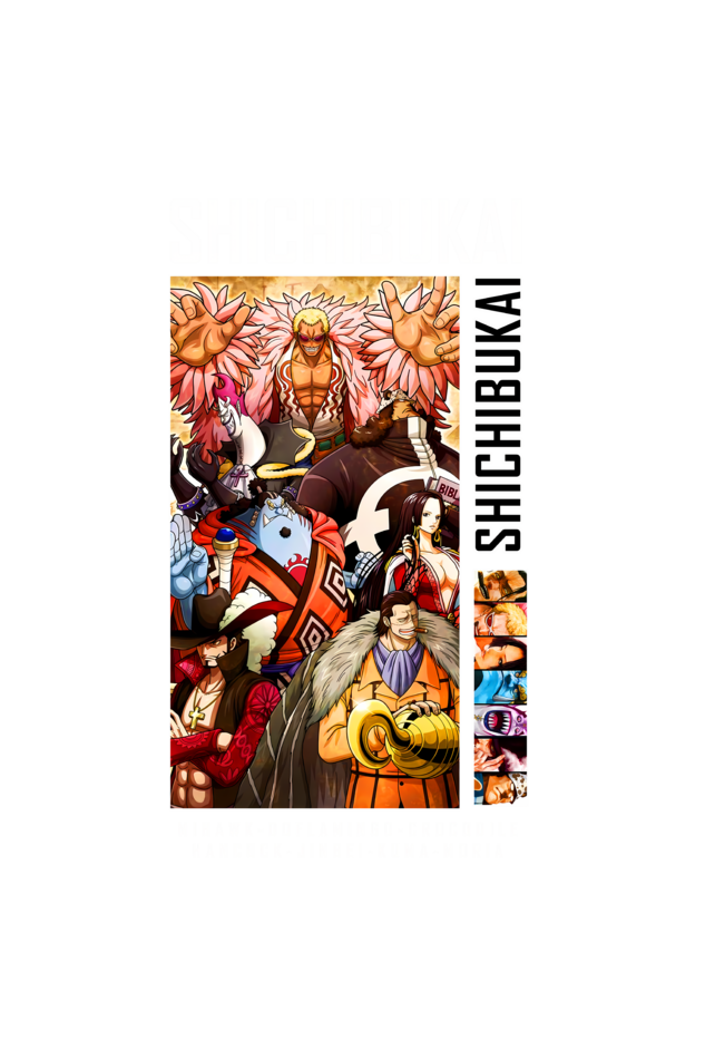 Terry Oversized T-shirt - One Piece SHICHIBUKAI