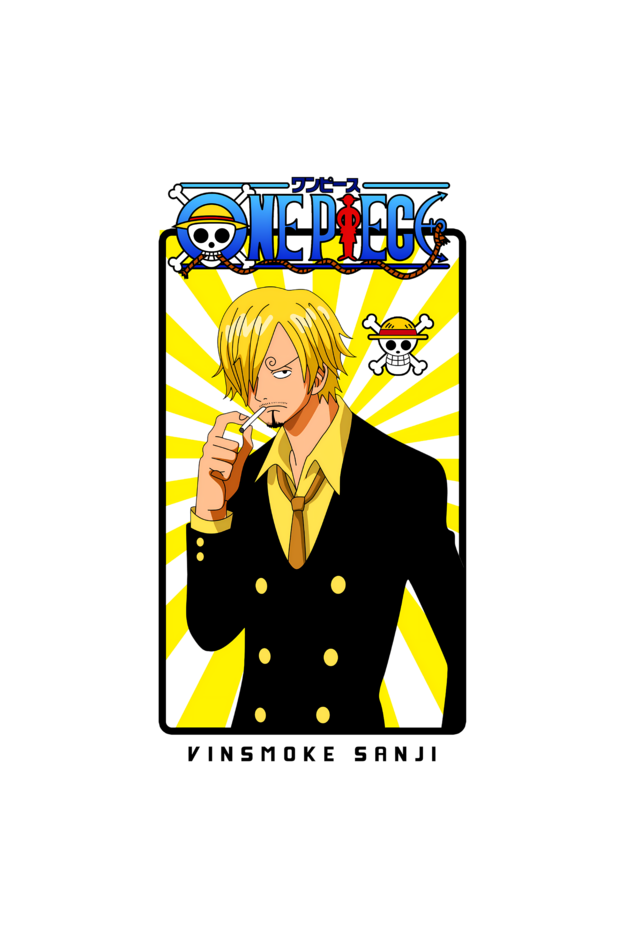 Terry Oversized T-shirt - One Piece SANJI 02