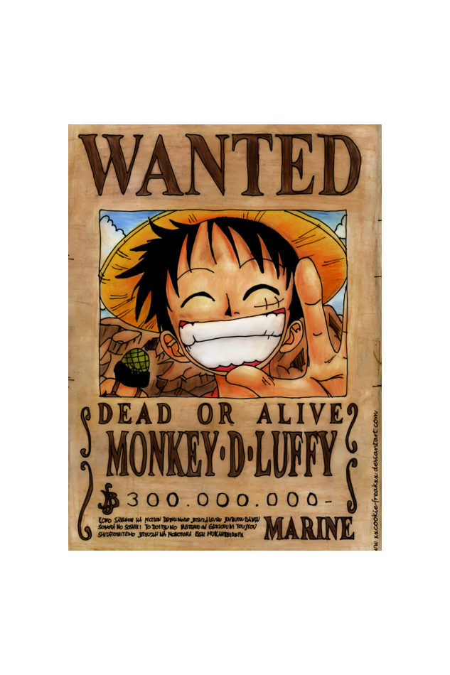Terry Oversized T-shirt - One Piece  MONKEY D LUFFY 02