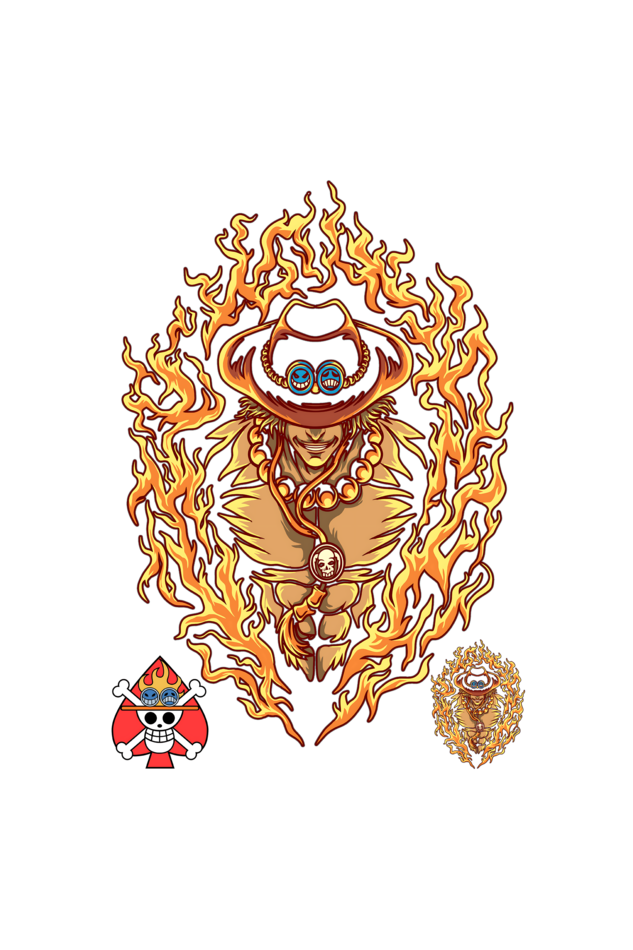 Terry Oversized T-shirt - One Piece 5.ACE 02