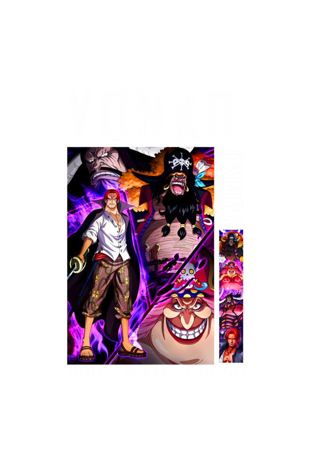 Terry Oversized T-shirt - One Piece YONKO (FRONT)