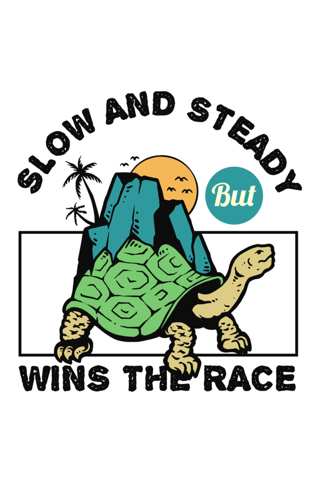 Regular T-Shirt - Slow and Steady