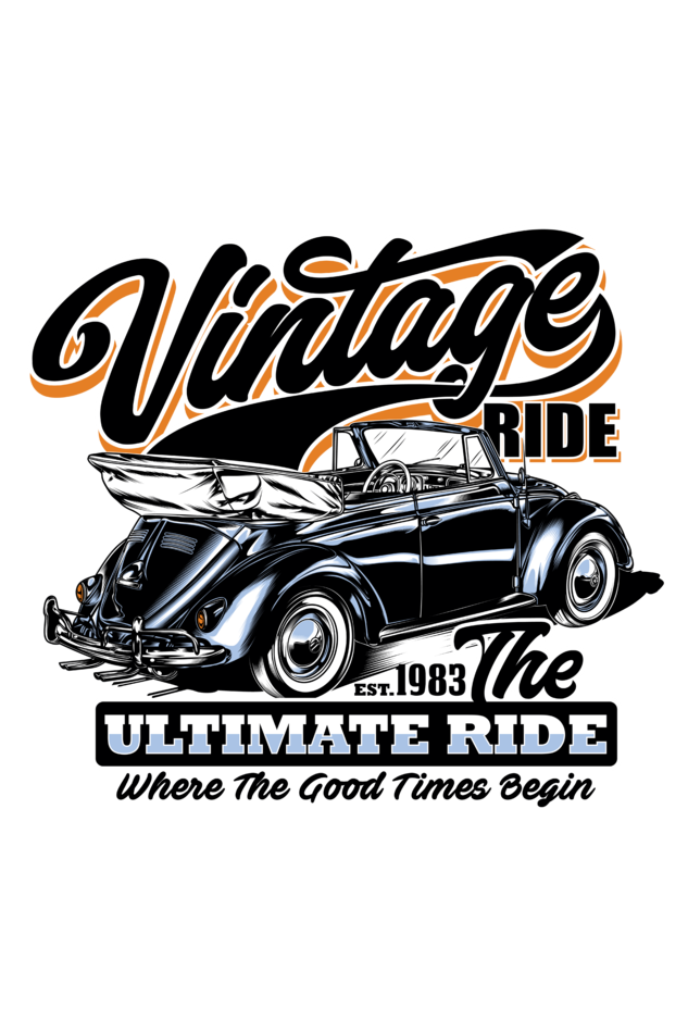 Regular T-Shirt - vintage Ride