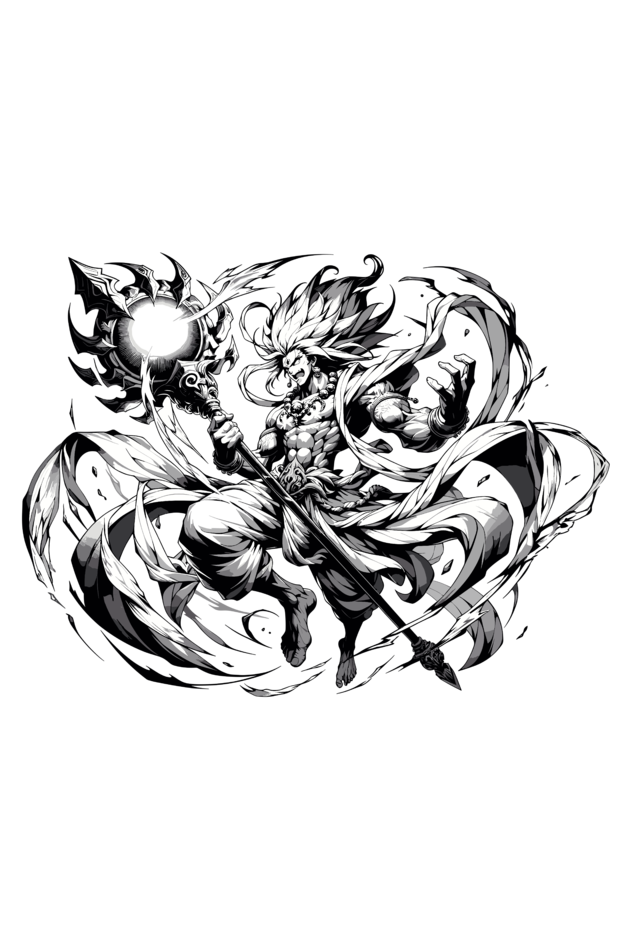 Regular T-Shirt - HANUMAN 02