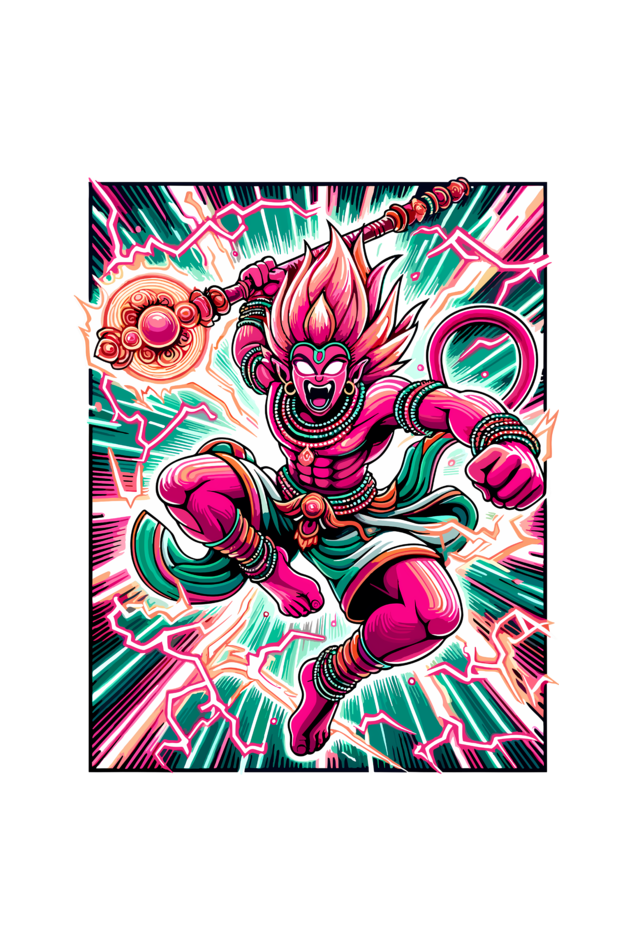 Regular T-Shirt - HANUMAN 08