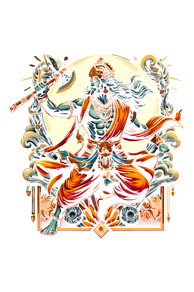 Regular T-Shirt - Cosmic Yoddha 4