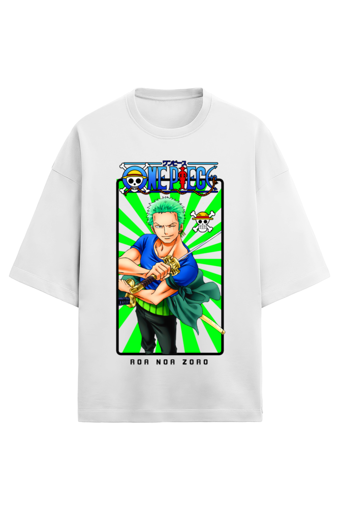 Terry Oversized T-shirt - One Piece ZORO 02