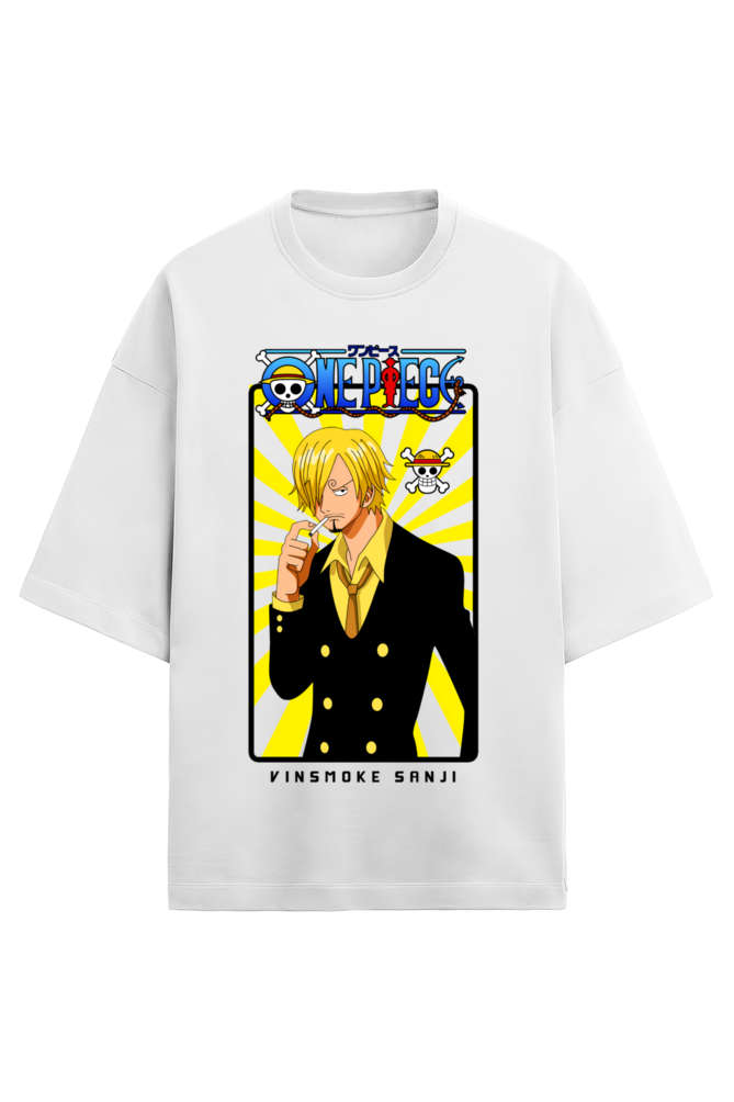 Terry Oversized T-shirt - One Piece SANJI 02