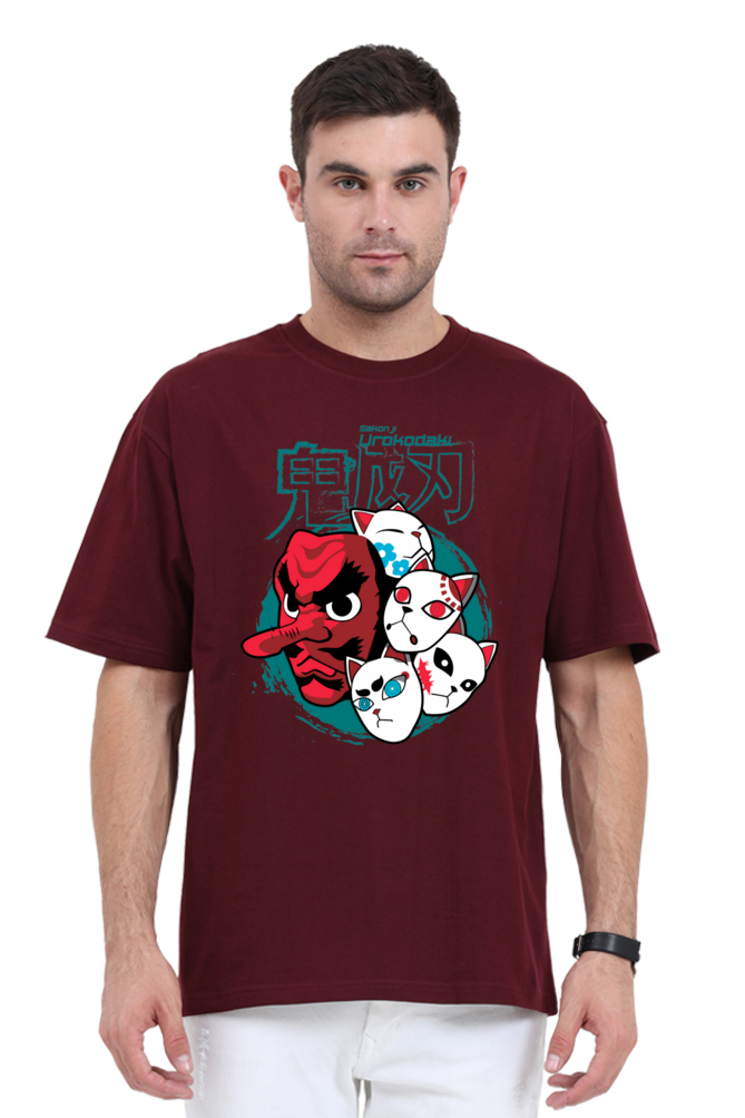 Regular Oversized T-shirt - One Piece DEMON SLAYER-17