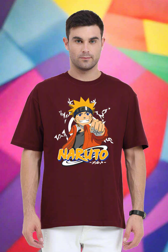 Regular Oversized T-shirt - NARUTO-06