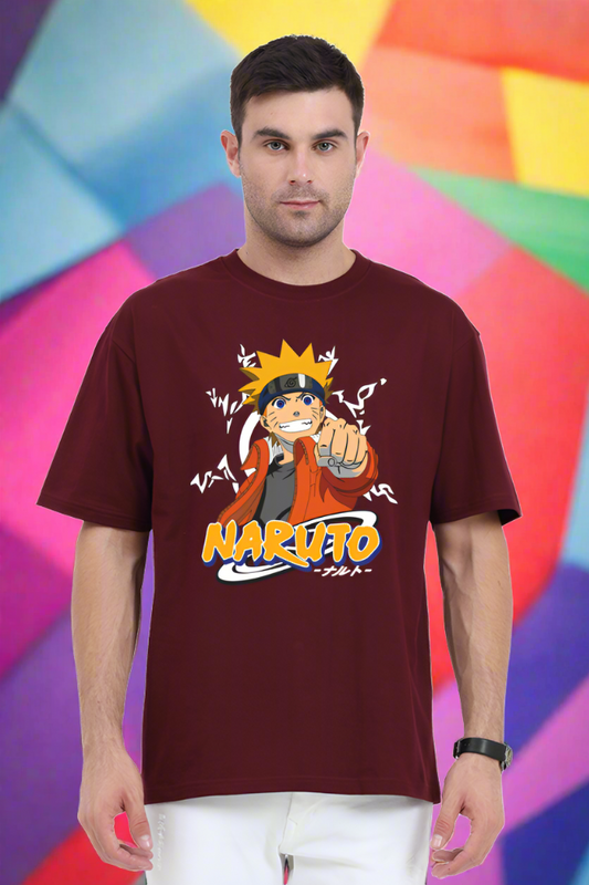 Regular Oversized T-shirt - NARUTO-06