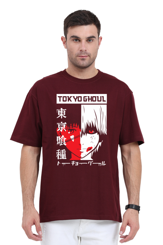Regular Oversized T-shirt - One Piece TOKYO GHOUL 08-01