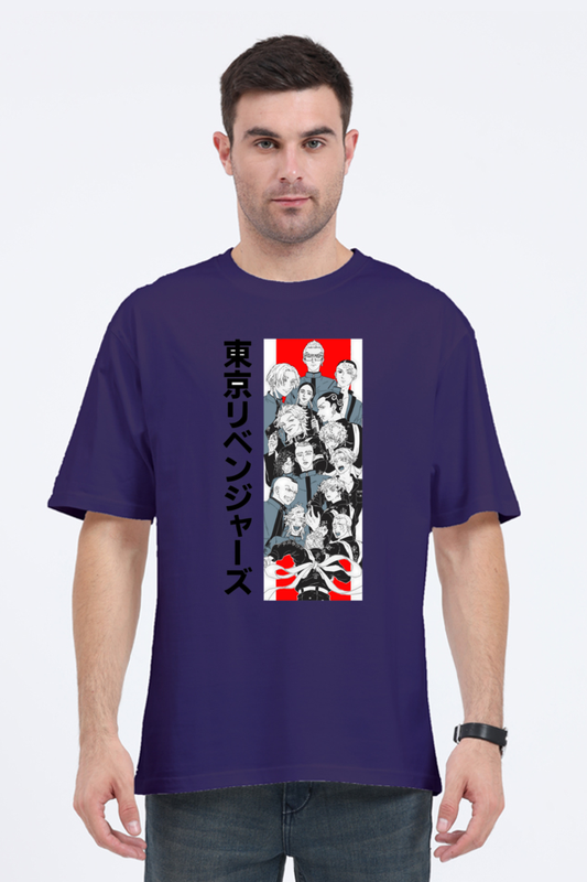 Regular Oversized T-shirt - TOKYO REVENGERS-17-01