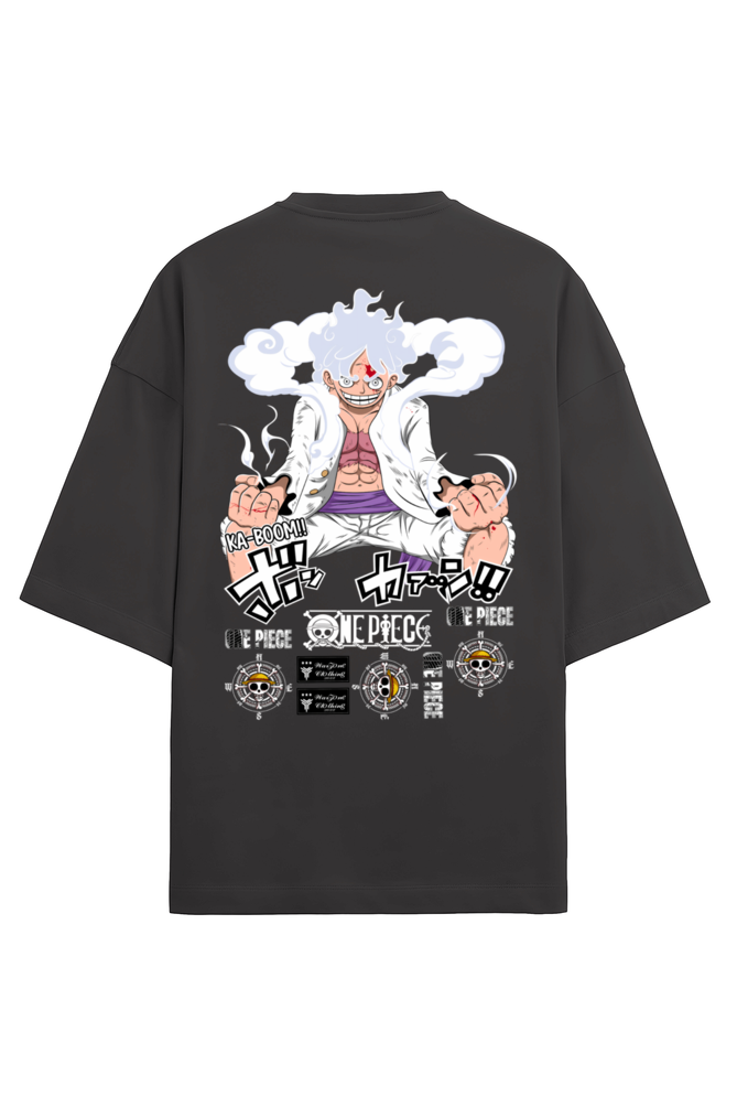Terry Oversized T-shirt - One Piece KA BOOM 01
