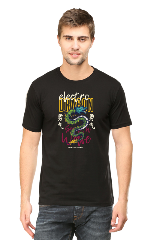 Regular T-Shirt - Electro Dragon