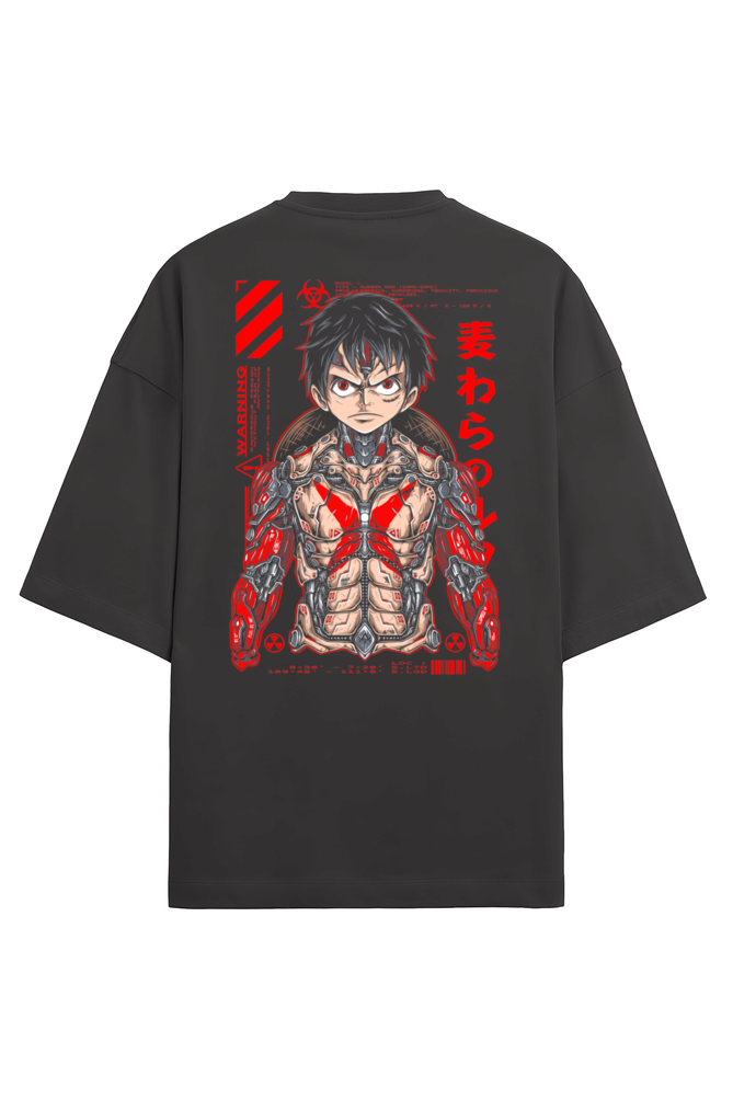 Terry Oversized T-shirt - One Piece LUFFY 01