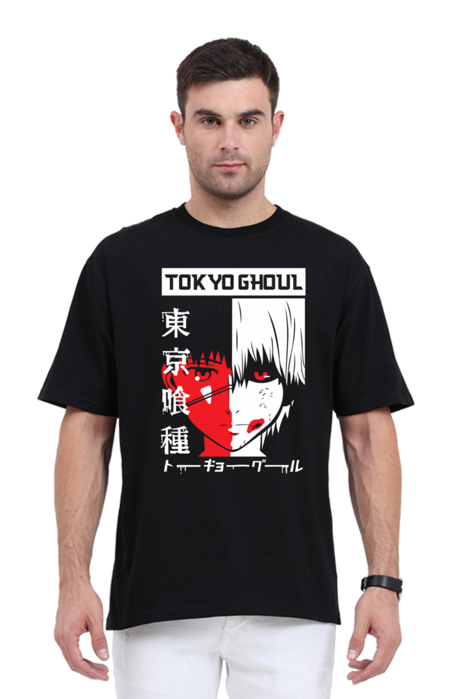Regular Oversized T-shirt - One Piece TOKYO GHOUL 08-01
