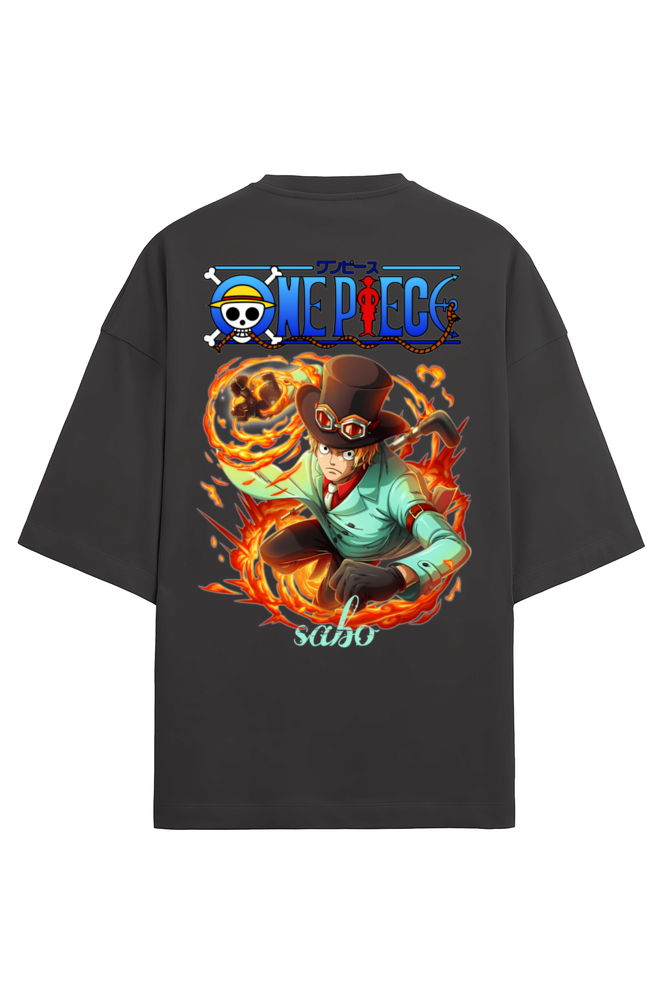 Terry Oversized T-shirt - One Piece SABO