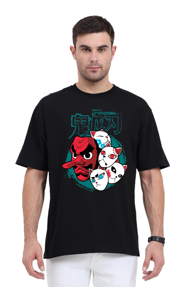 Regular Oversized T-shirt - One Piece DEMON SLAYER-17