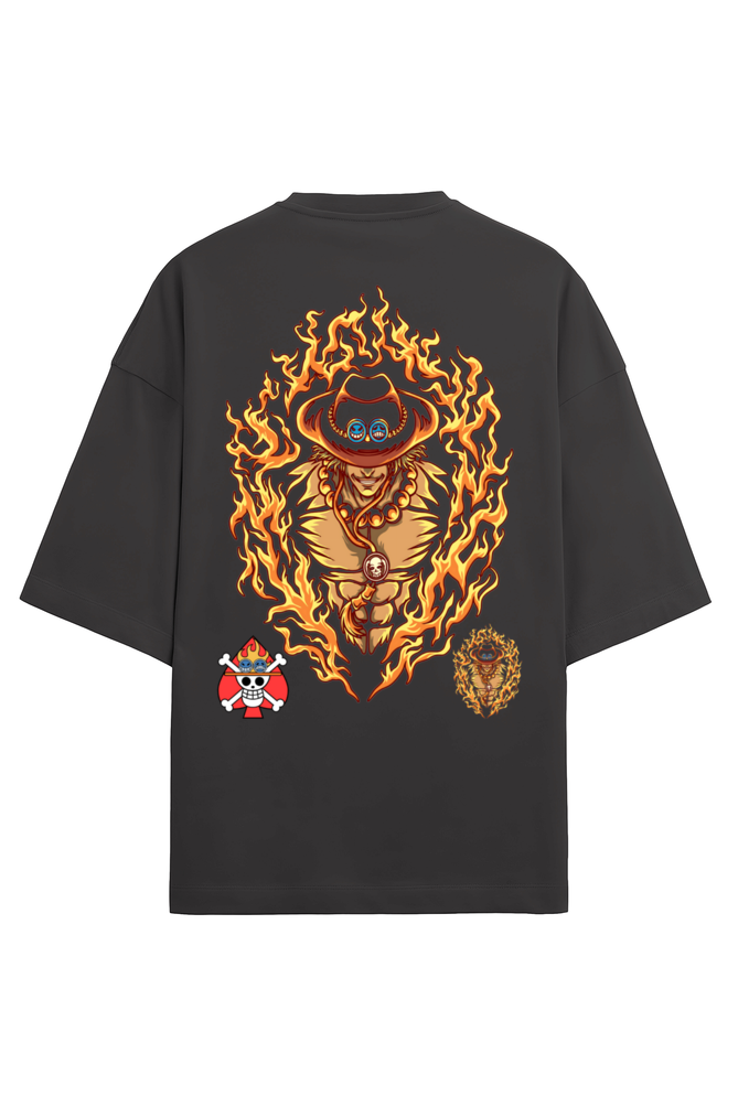 Terry Oversized T-shirt - One Piece 5.ACE 02
