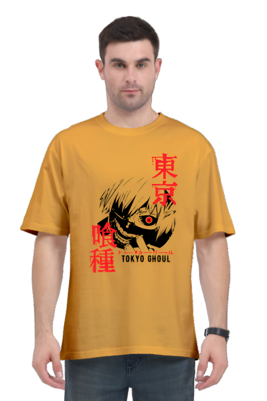 Regular Oversized T-shirt - One Piece TOKYO GHOUL 01-01