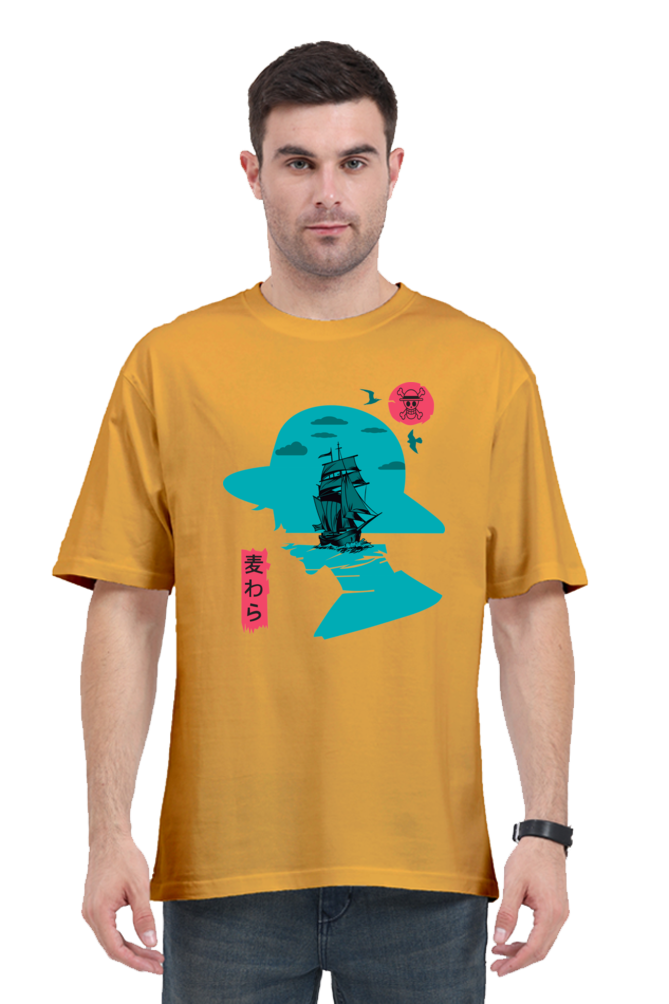Regular Oversized T-shirt - One Piece - Luffy 4