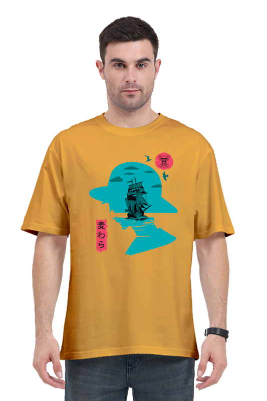 Regular Oversized T-shirt - One Piece - Luffy 4