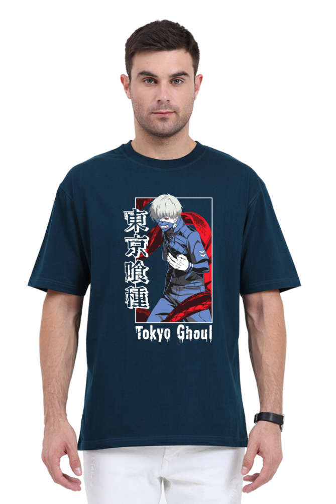 Regular Oversized T-shirt - One Piece TOKYO GHOUL 02-01