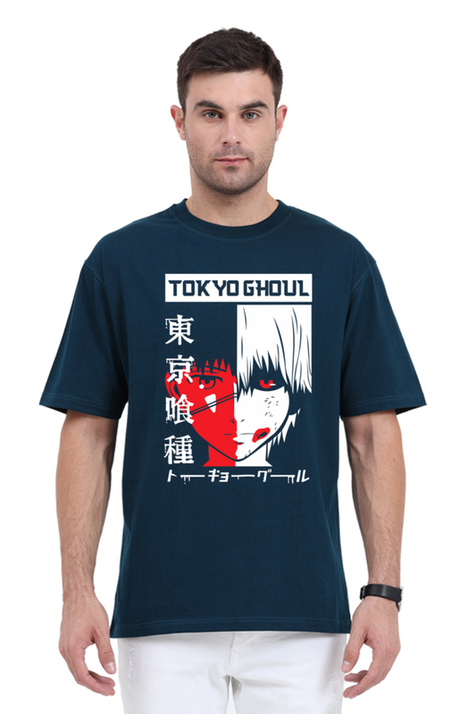 Regular Oversized T-shirt - One Piece TOKYO GHOUL 08-01