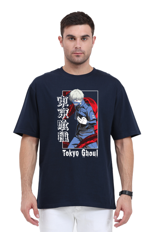 Regular Oversized T-shirt - One Piece TOKYO GHOUL 02-01